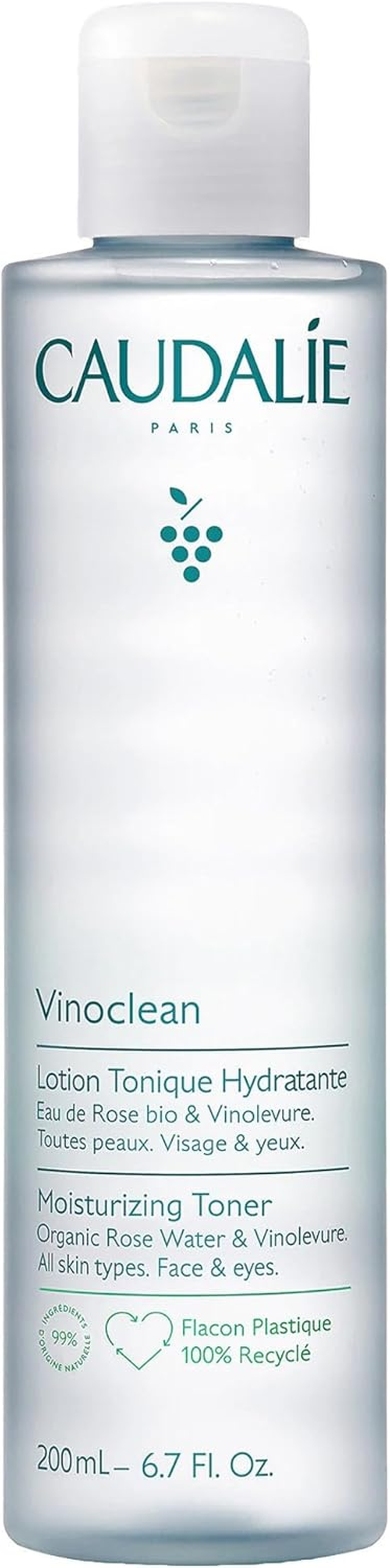 Caudalie Vinoclean Moisturizing Toner with Rose Water image number 1
