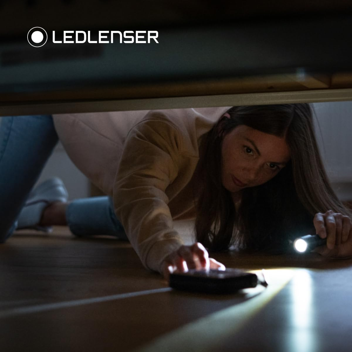 Ledlenser P3 CORE - Premium Battery Operated LED Torch, 90Lm IP54 Water Resistant Ultra-Compact, Lightweight Flashlight, Perfect Hiking, Camping Torch (Batteries Included) Black image number 3