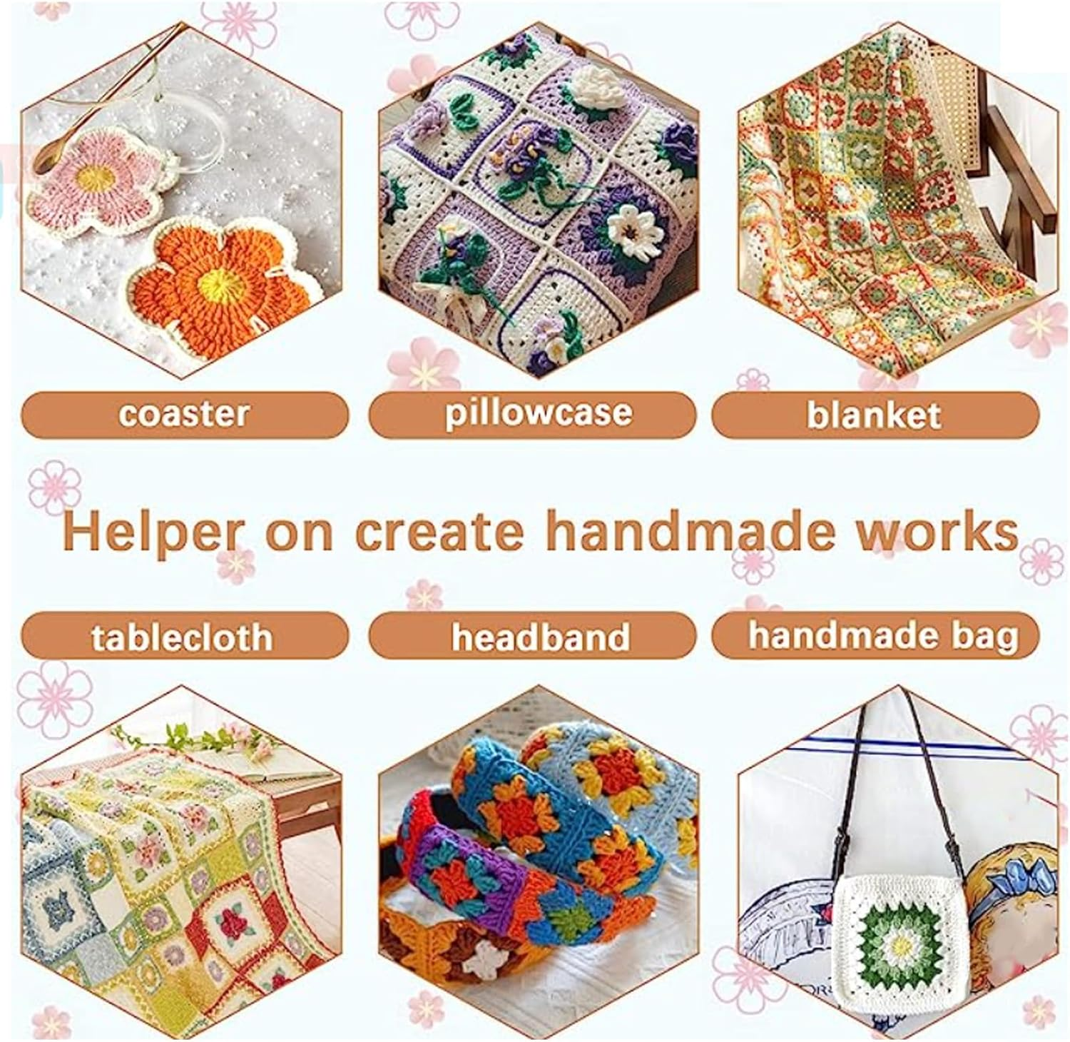 9 Pack Blocking Mats for Knitting and Crochet Project, Extra Thick Knitting Blocking Mat with Grid Lines, Knitting Mats Brick Red Interlocking Foam Blocking Board for Crochet