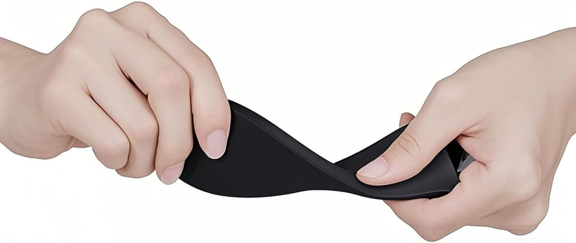 Non-Slip Silicone Handle Holder, Pyhot 2 Pack Black Silicone Cast Iron Handle Cover Skillet Grip Sleeve Cover for Pans Cookware image number 1