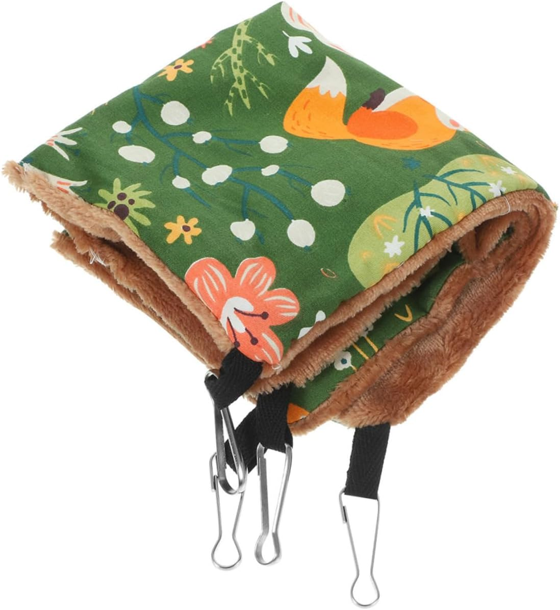 OATIPHO Guinea Pig Hammock Bed - Delicate Suspending Cage Accessory for Small Pets, Rats, Chinchillas, Ferrets, Hamsters - Large Cotton image number 3