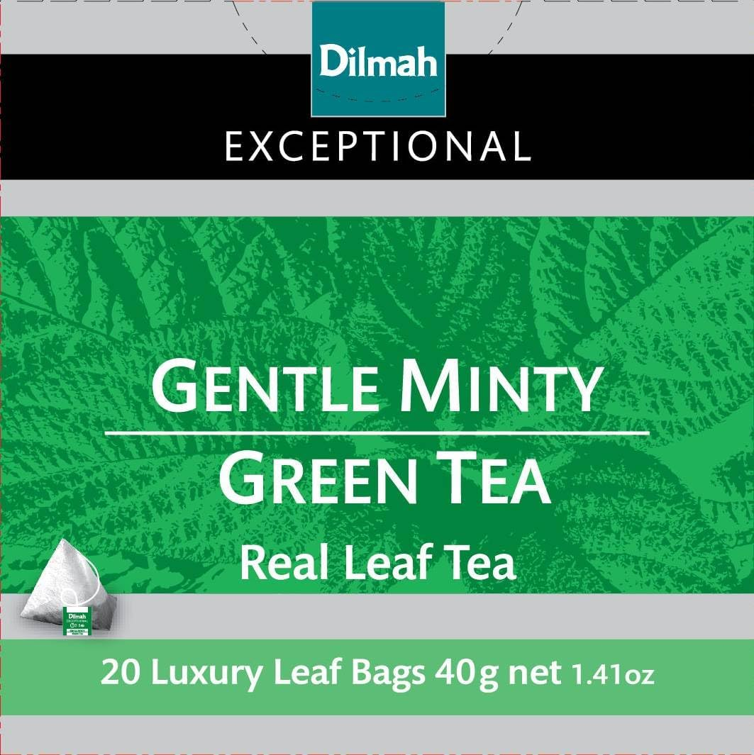 Dilmah Exceptional Gentle Minty Green, 40 Grams image number 3