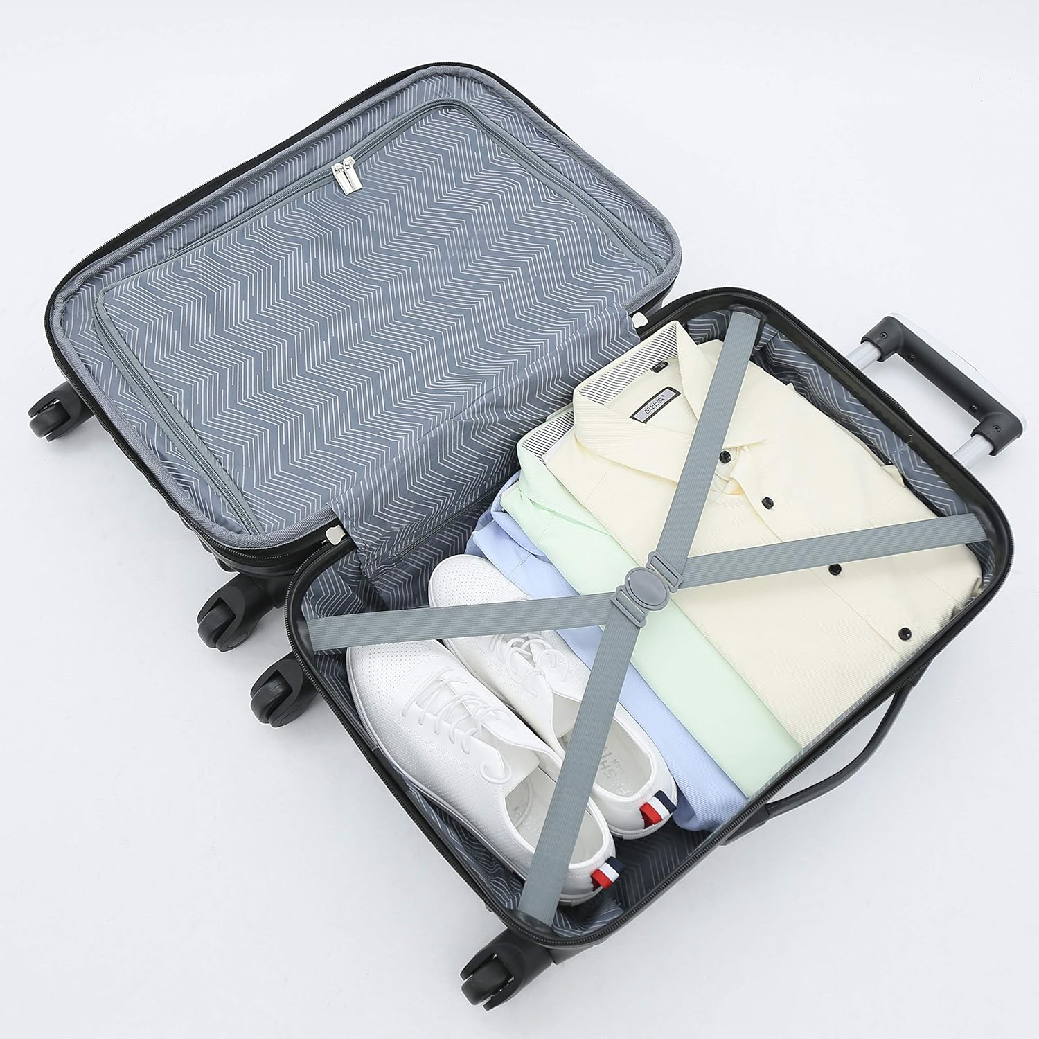 Travelers Club Midtown Hardside 4-Piece Luggage Travel Set, Midtown Hardside 4-Piece Luggage Travel Set image number 4