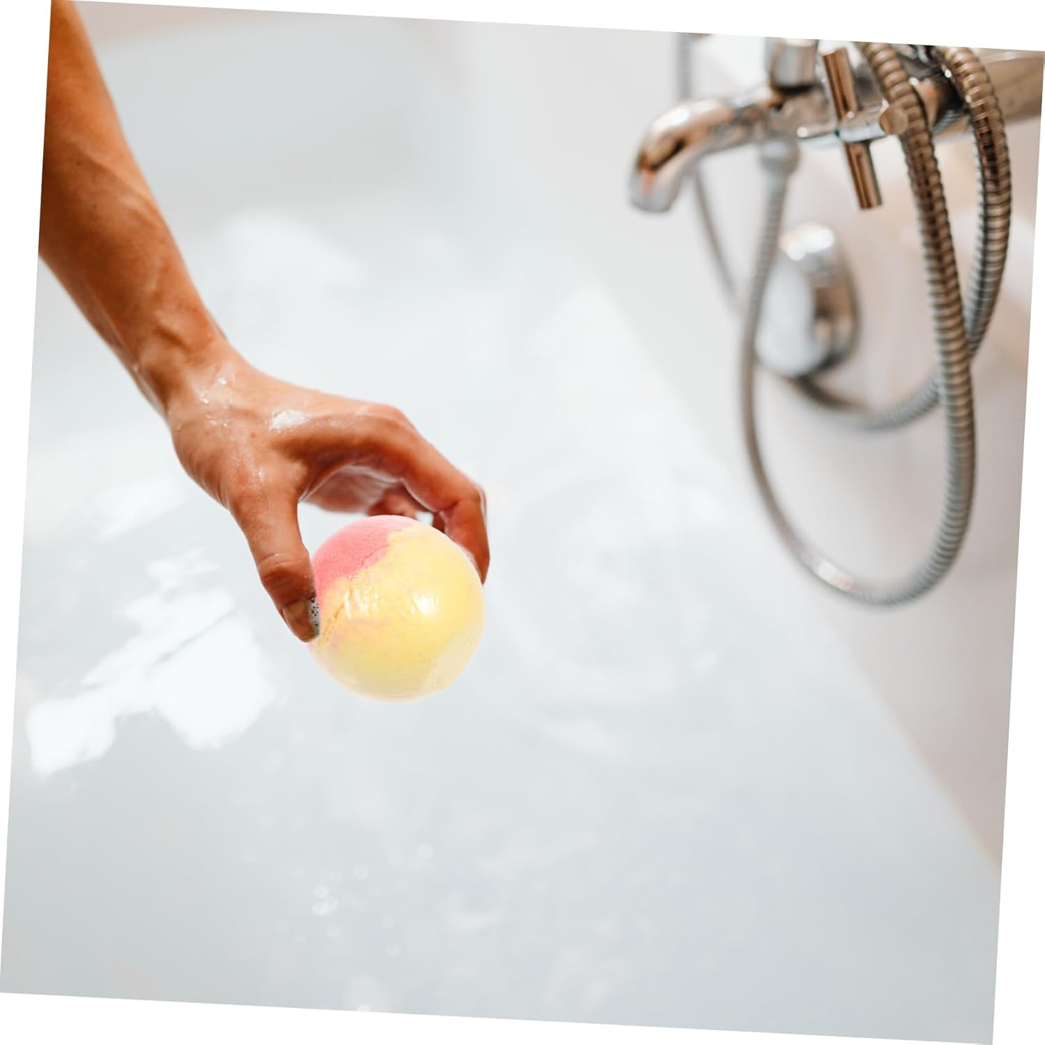 Bathing Sea Salt Moisturizing Essential Oil Bath Sphere for Relaxation and Skin Nourishment Mother Day for Spa image number 4