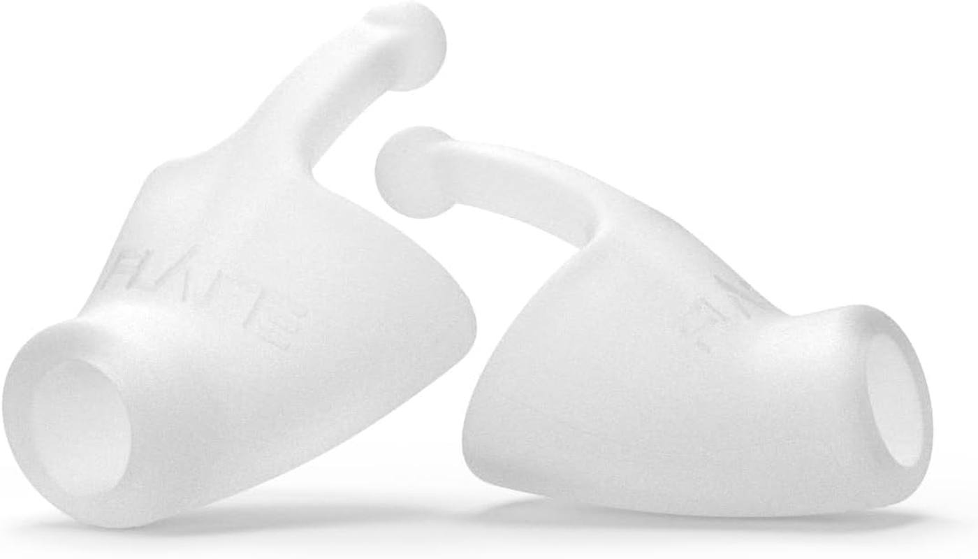 Flare Calmer Soft &ndash; Ear Plugs Alternative &ndash; Reduce Annoying Noises without Blocking Sound &ndash; Soft Reusable Silicone - Translucent