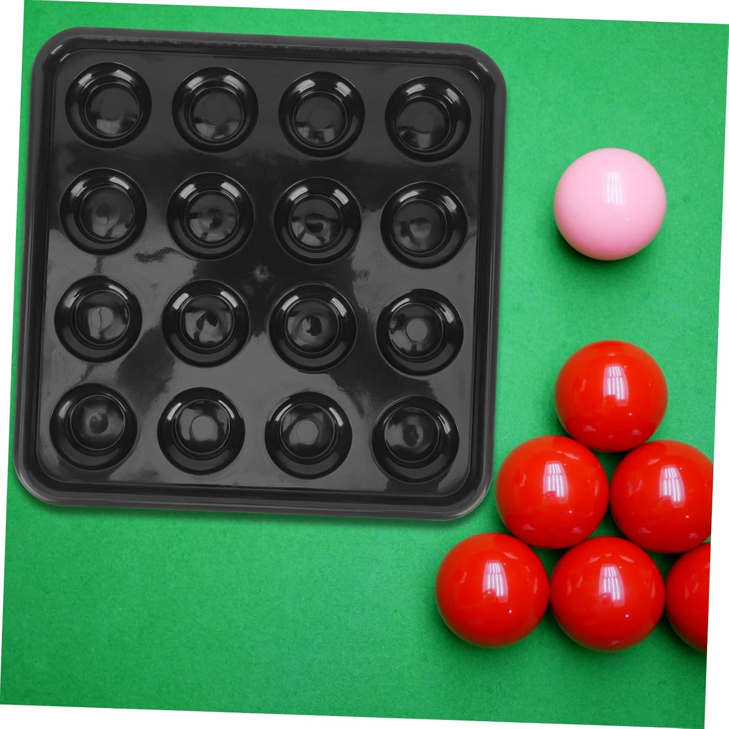 WOONEKY Snooker Ball Tray Billiard Carrying Tray Pool Ball Storage Plastic Lightweight image number 4