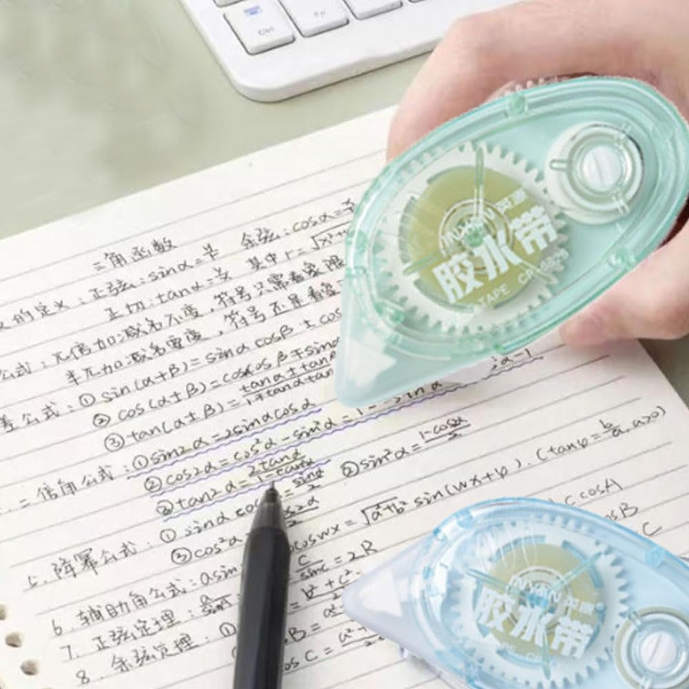 Armastuse 9 Pack Double Sided Tape Roller, Scrapbooking Supplies, Sticky Tape Glue Roller Dispenser for Scrapbook, Journaling DIY Crafts image number 1