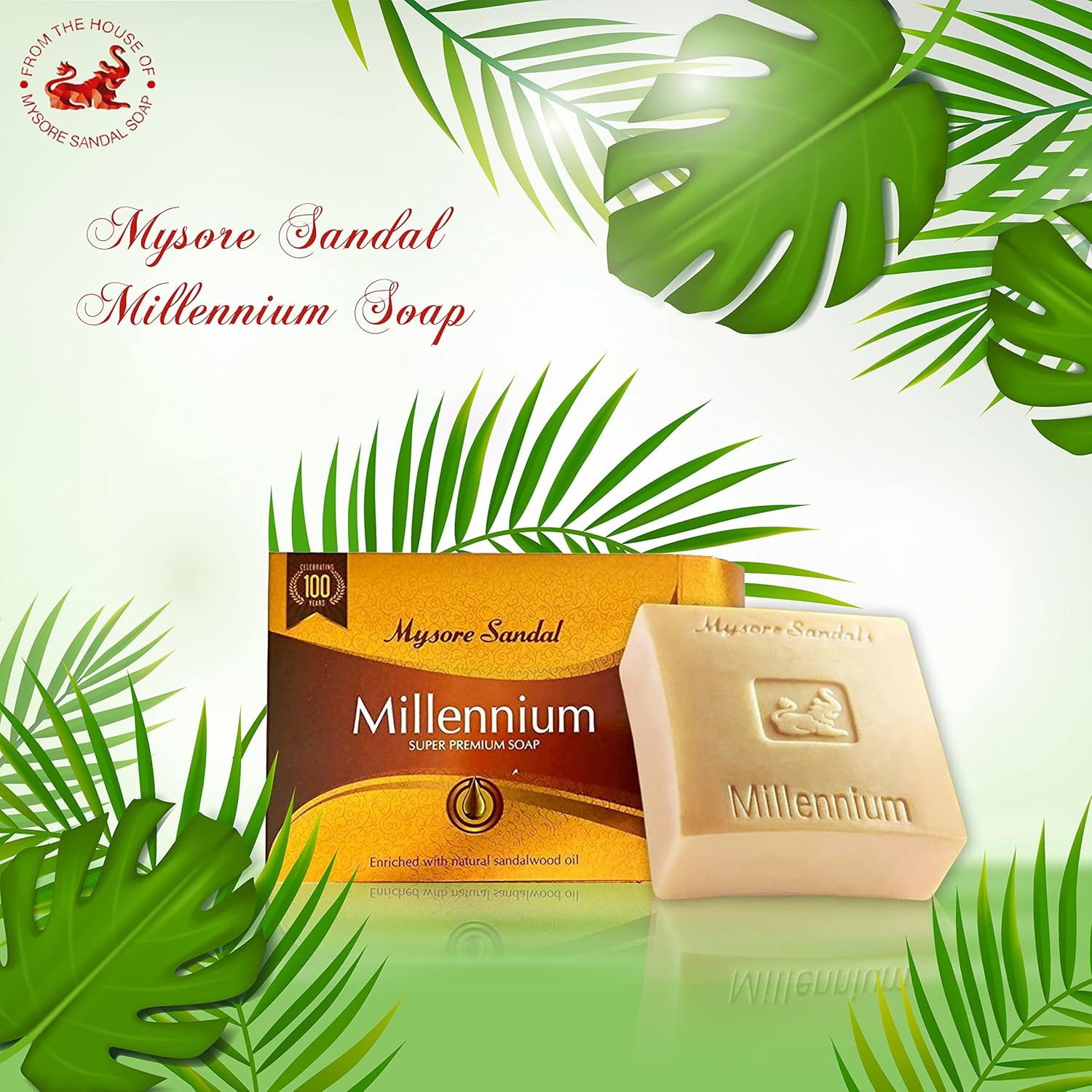 Mysore Sandal Millennium Soap (150G) image number 3