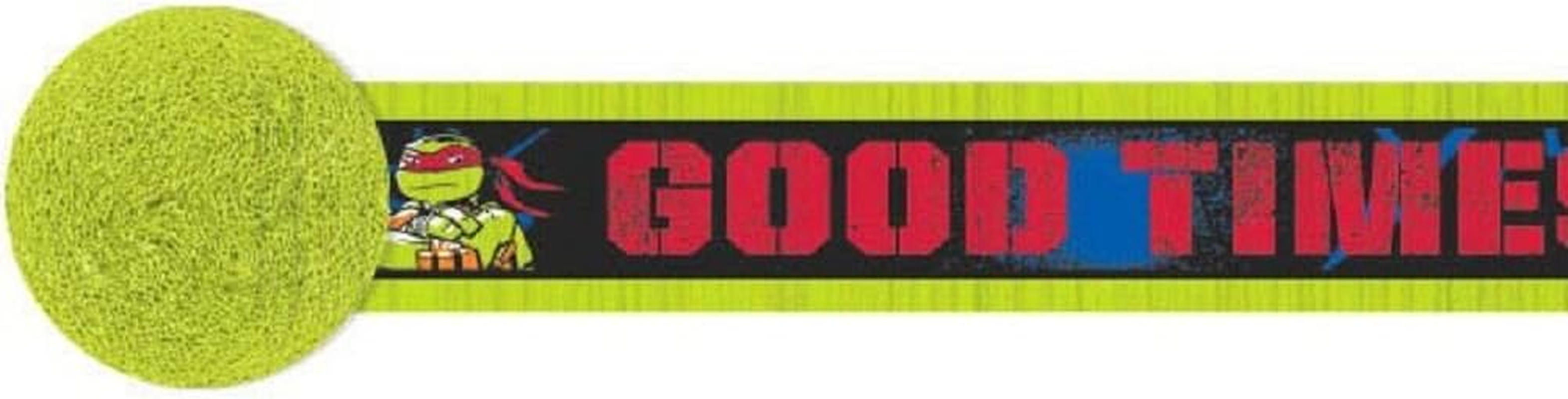 Amscan Teenage Mutant Ninja Turtles Crepe Streamer image number 1