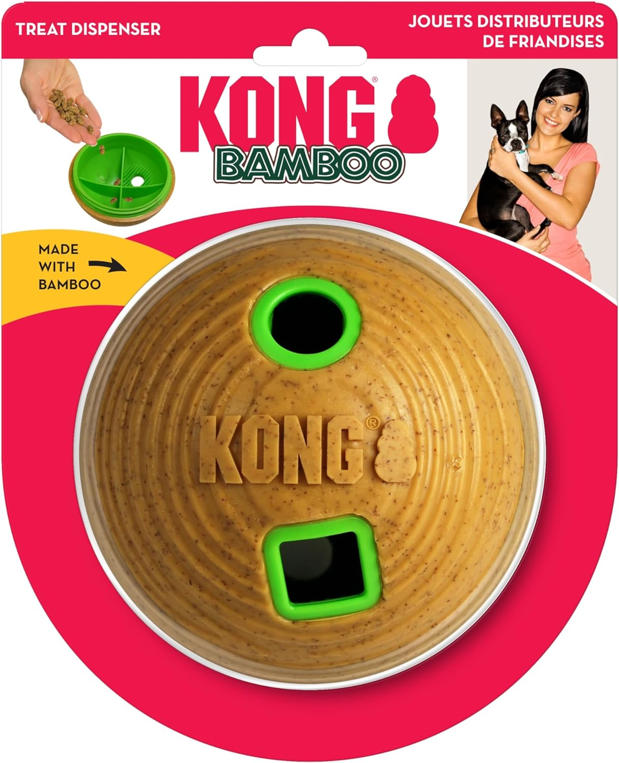 KONG Bamboo Feeder Ball - Med image number 4
