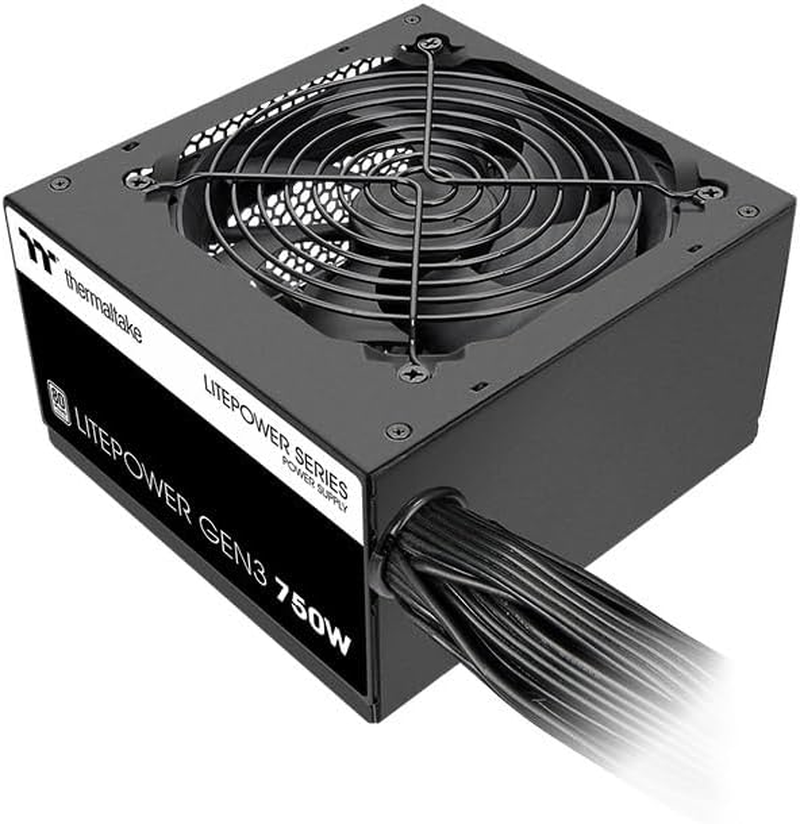 Thermaltake Litepower GEN3 750W 80 plus PSU, PS-LTP-0750NNSAWA-A image number 3