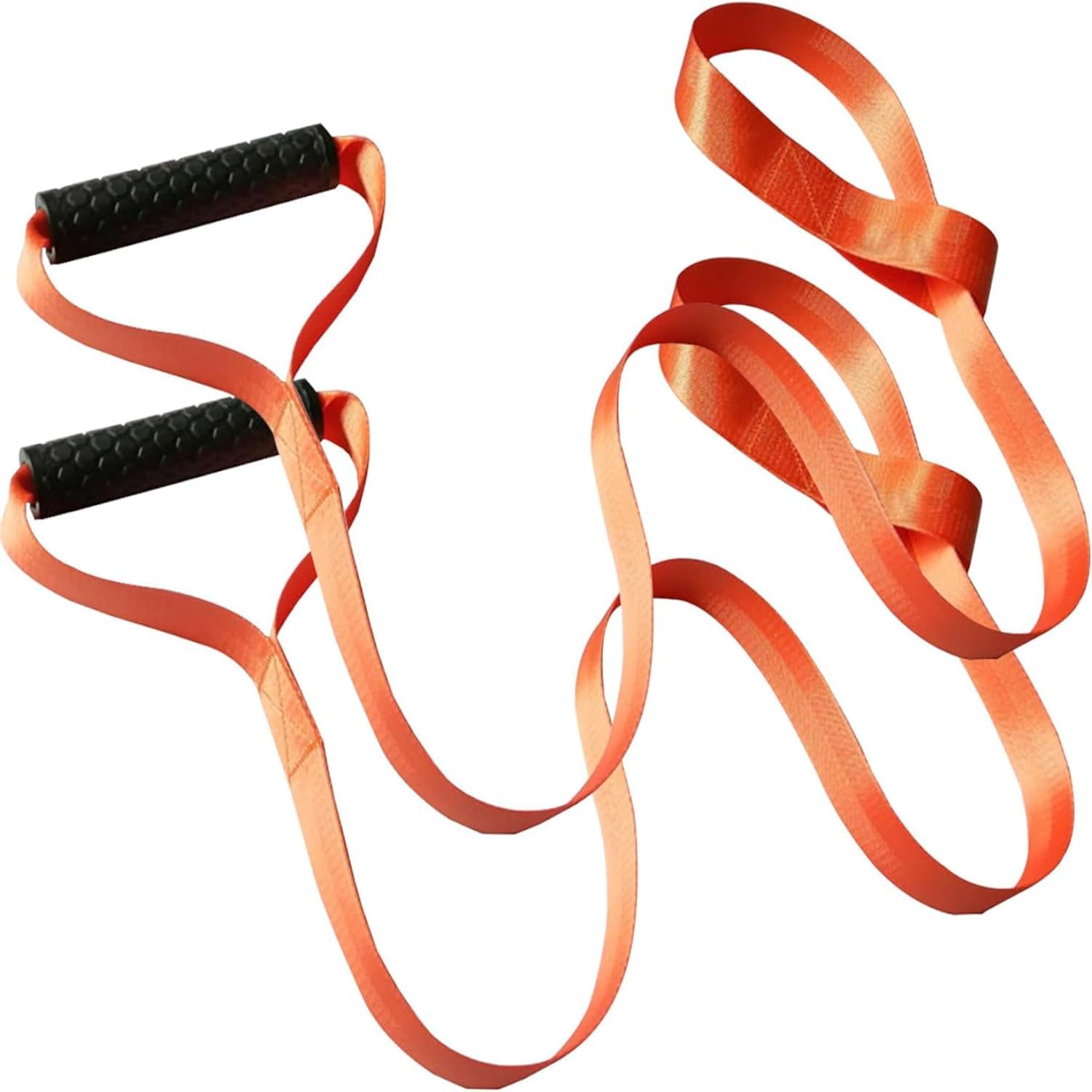 Deer Drag Harness, 2PCS Deer Drag Strap, Deer Pull Strap, Heavy Loading Deer Dragging Rope with Non-Slip Handle, Deer Drags Rope for Hunting Gear, Deer Hunting Harness Strap image number 6