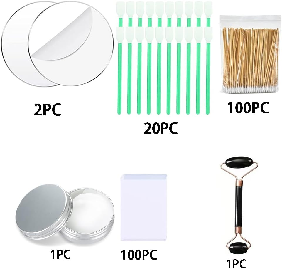 Rneswi 234 Pcs Card Cleaning Kit，10-In-1 Polishing 、Card Flattening Kit，Trading Card Cleaning with Fixing Jig and EVA Shaping Foam，For Rated Card Care image number 3