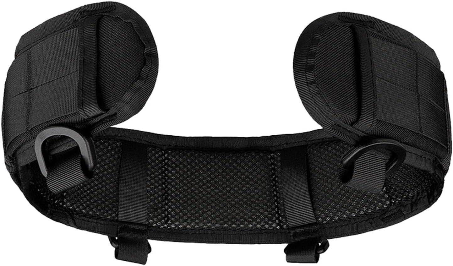 Belt Back Pad - Lumbar Support Cushion, Breathable Back Protector | Ergonomic Padded Belt Insert Lower Back Comfort Spine Support Pad, Cushioning Work Belts Weightlifting Daily Wear for Men, Women