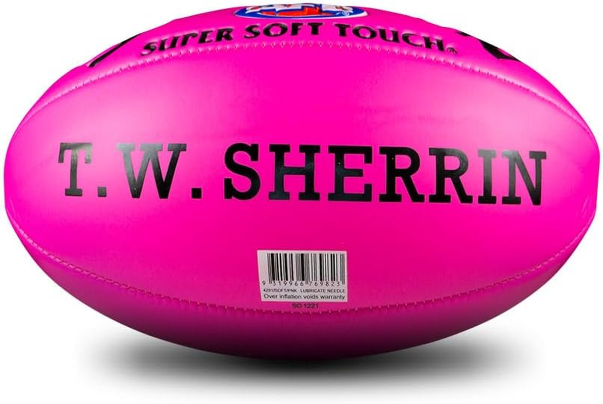 Sherrin AFL Soft Touch 25Cm Junior Youths Kids PVC Football - Yellow image number 2
