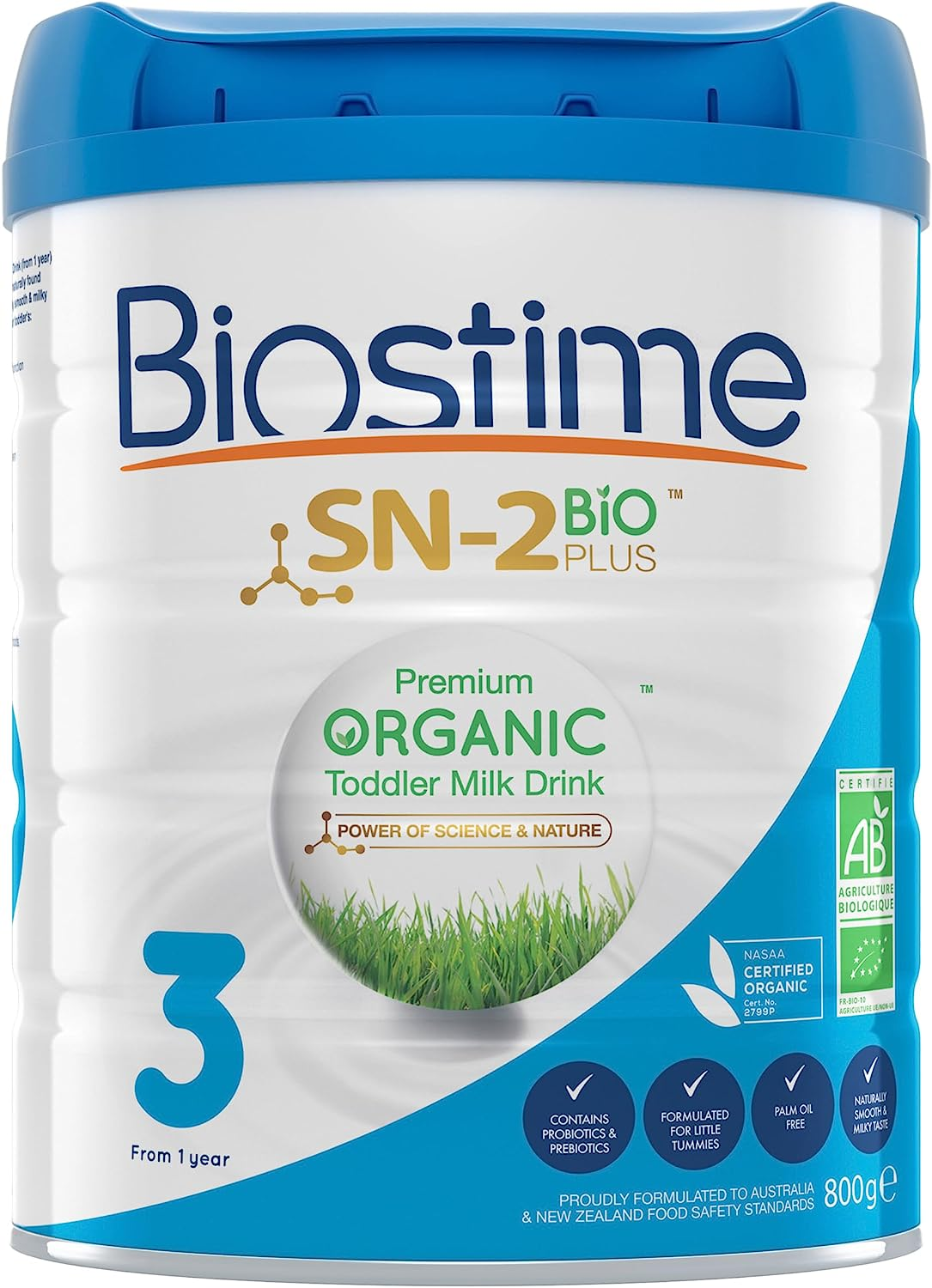 Biostime SN-2 BIO plus Premium Organic Toddler Milk Drink 800G image number 1