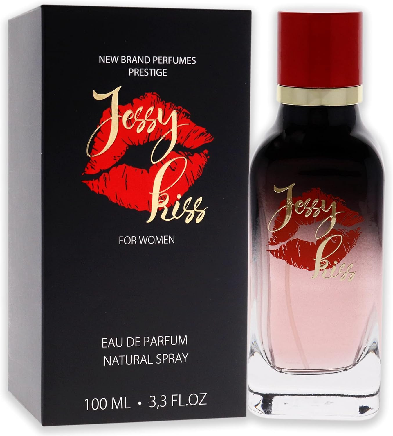 New Brand Jessy Kiss by New Brand for Women - 3.3 Oz EDP Spray, 1 Count