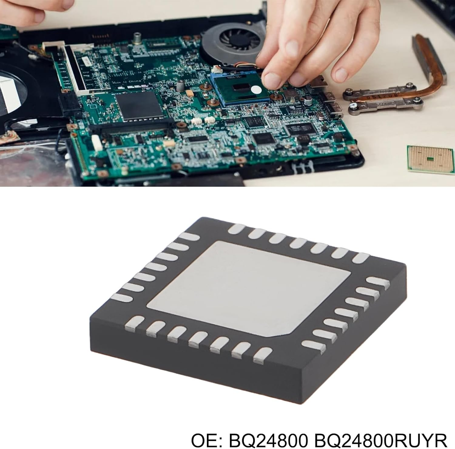 Create Idea Charging Control Chip BQ24800 BQ24800RUYR Compatible with Laptop Motherboard and Battery Pack Applications