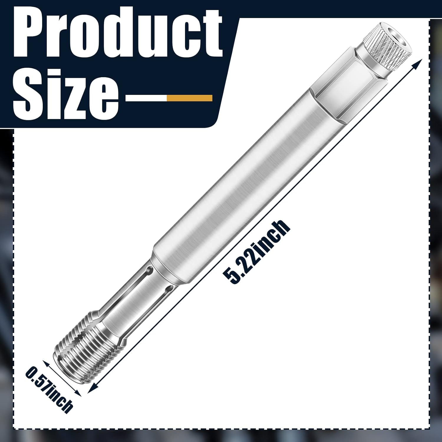 14 Mm Back Tap Spark Plug Thread Repair Tool Limited Access Spark Plug Thread Spark Plug Thread Repair Kit, 5.22 X 0.57 Inch image number 5