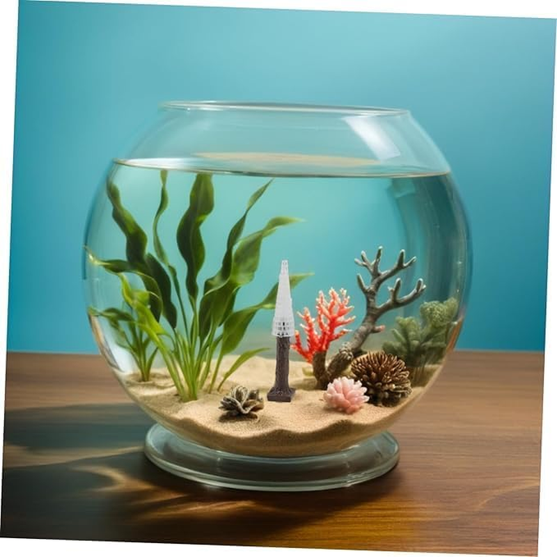 Ksngtixe 2Pcs Christmas Moss Tree Aquarium Decor - Artificial Underwater Plants for Fish Tank, Holiday Themed Fish Decorations with Realistic Trunk Design image number 1