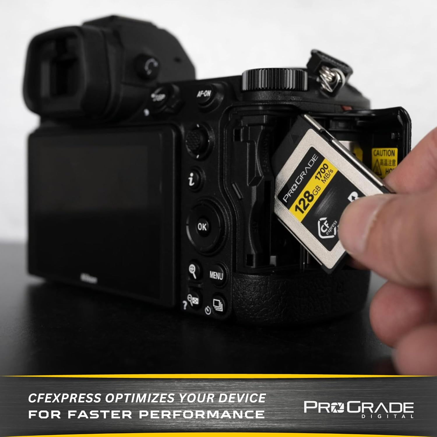 Prograde Digital 128GB Cfexpress Type B Memory Card (Gold) image number 2