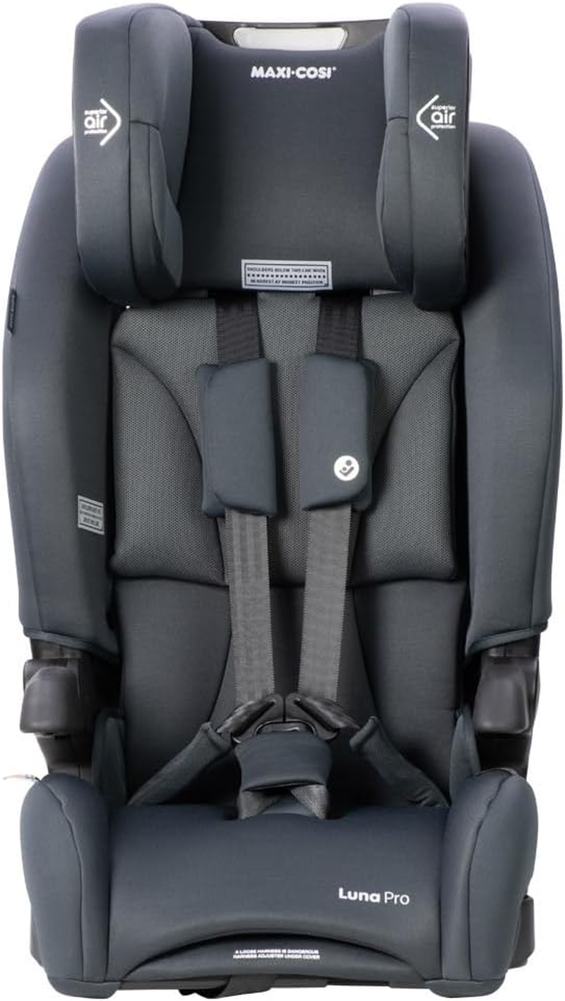 Maxi Cosi Luna Pro Forward-Facing Harnessed Booster Car Seat -Stone- Safe & Comfortable for Ages 6 Months to 8 Years image number 5