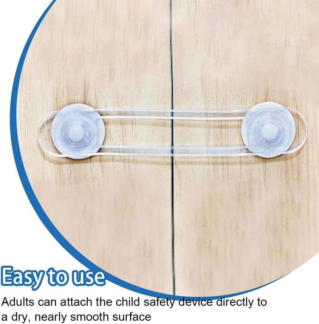Pack of 12 Child Safety Cabinet, Drawer Lock, Cabinet Lock, Children, Fridge Child Lock, Drawer Safety Lock, Toddler Safety Locks for Furniture, Kitchen