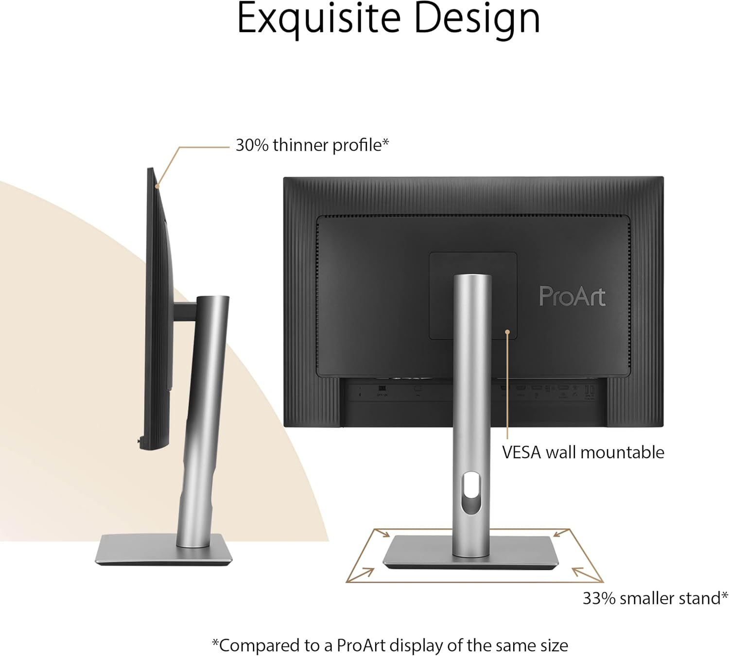 ASUS Proart Display PA248CRV Professional Monitor &ndash; 24.1", IPS, 16:10, 1920 X 1200, 97% DCI-P3, Color Accuracy &Delta;E < 2, Calman Verified, HDR-10, USB-C PD 96W, Ergonomic Stand, Green Sustainability image number 6