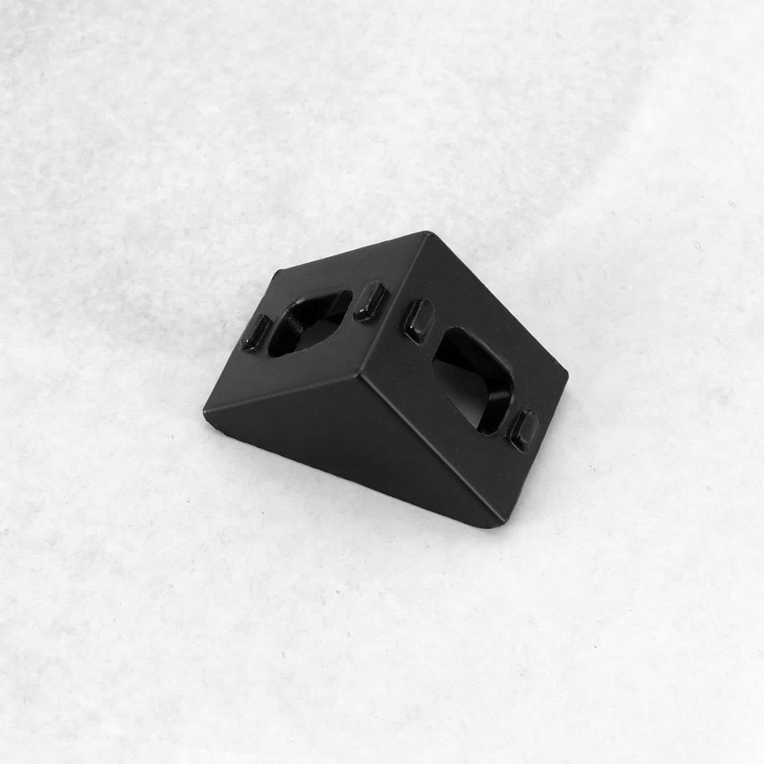 LT Easiyl 25Pcs Extruded Aluminum Profile Black Aluminum Profile Corner Right Angle Connectors for Large Enclosure Heavy Duty Frame Workbench Connection 20X20X17Mm image number 4