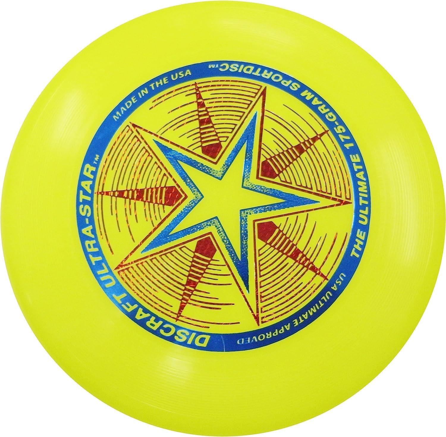 LANGS Ultra Star 2 Yellow 175G Ultimate Sports Disc - Green image number 5