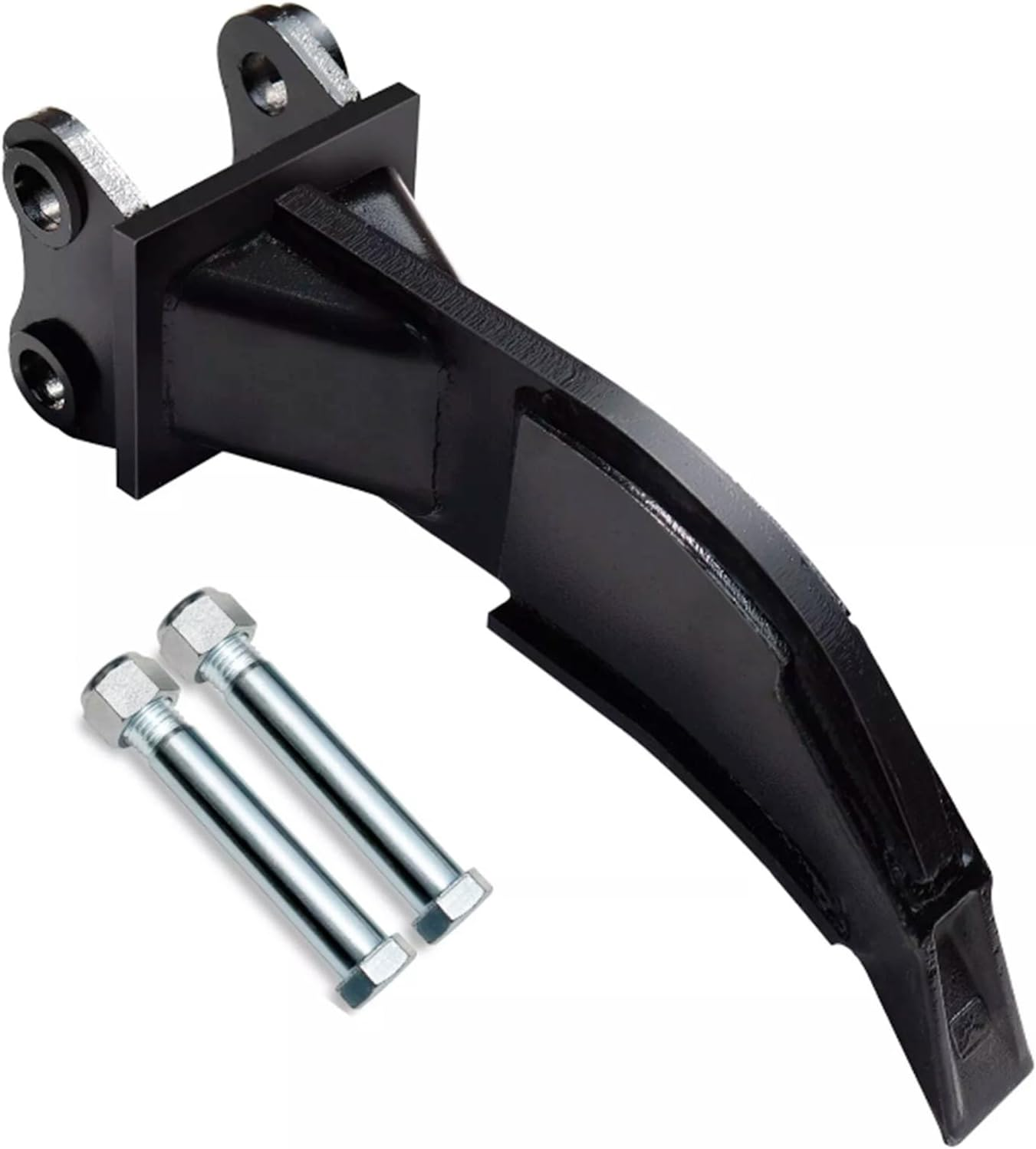 Jiawu Mini Excavator Attachments Ripper, Single Hook Backhoe Scarifier, Hook Ripper Teeth for 1-1.5 Ton Mini Excavators, 3.54" Span, 3.46" Center Wheelbase, 0.98" Pin Hole image number 3