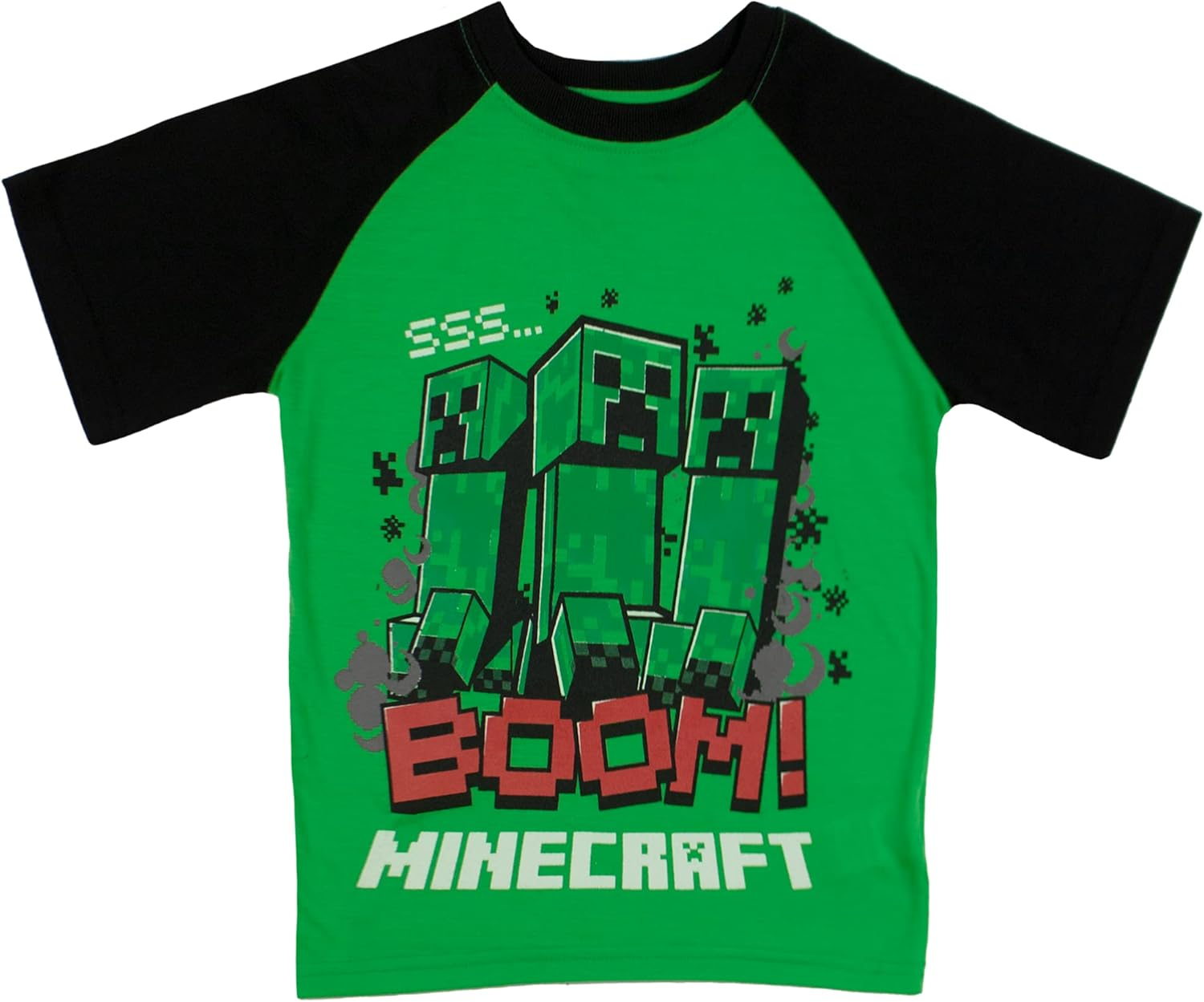 Minecraft Creeper 4 Pack T-Shirt Bundle Set, Shirts for Boys 4-Pack Set image number 4