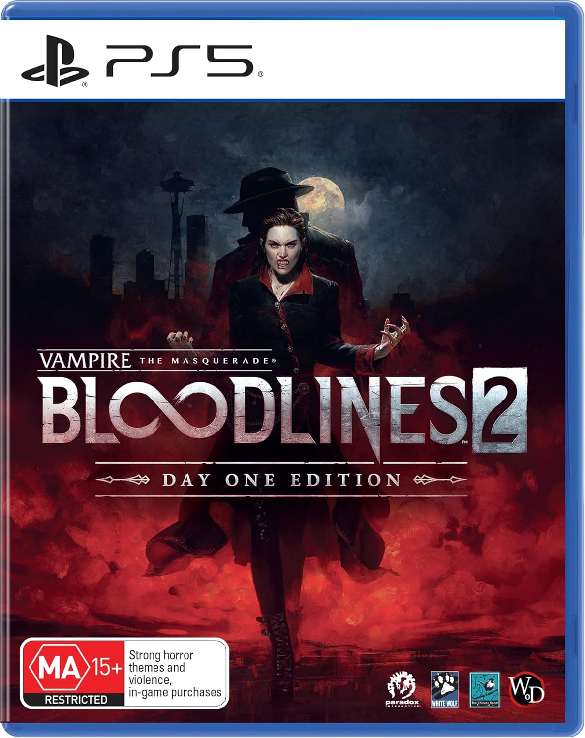 Vampire: the Masquerade Bloodlines 2 Day One Edition- Playstation 5