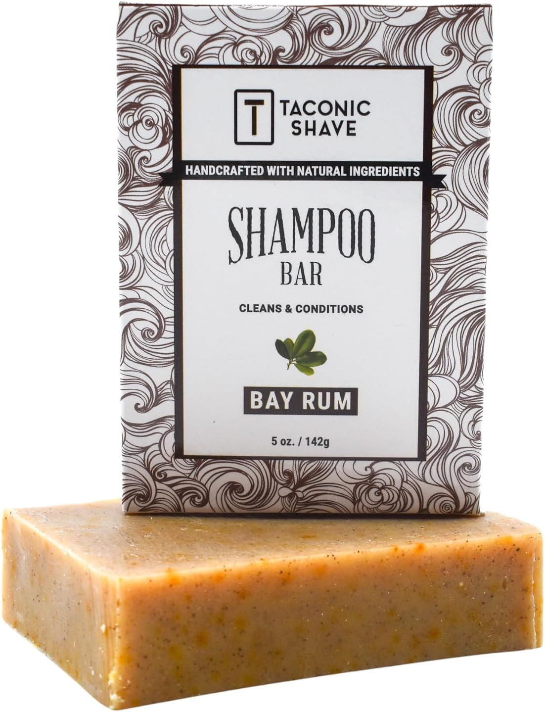 Taconic Shave EUCALYPTUS MINT Shampoo Bar - All Natural / Handcrafted - 5.5 Oz. image number 1