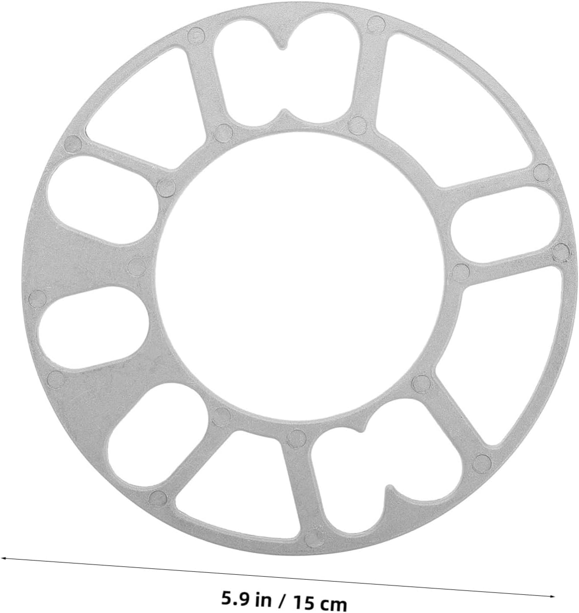 VINTORKY Automotive Wheel Spacer Adapter Hub for Cars Aluminum Tire Spacer for Enhanced Stability and Offroad Performance image number 2