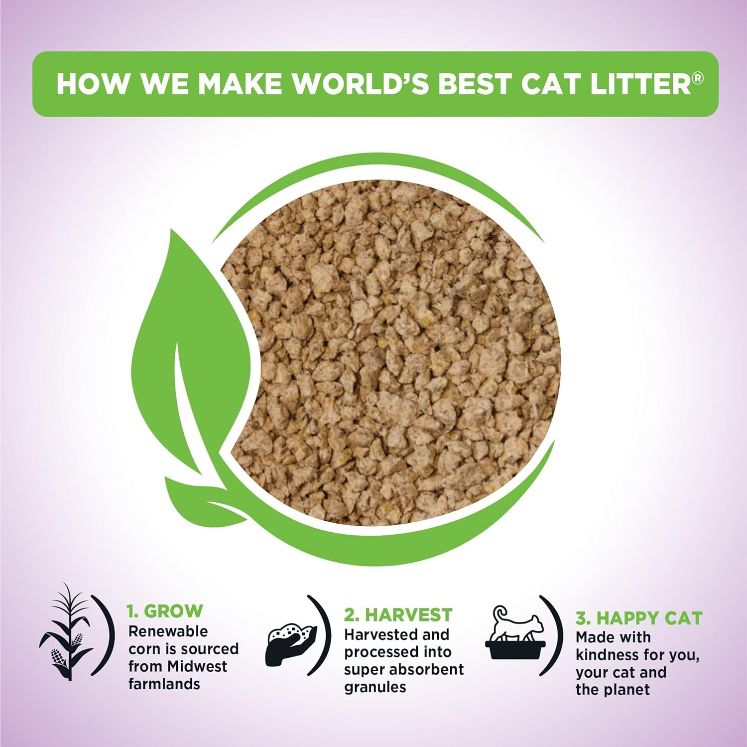World'S Best Cat Litter Lavender 6.8Kg image number 6