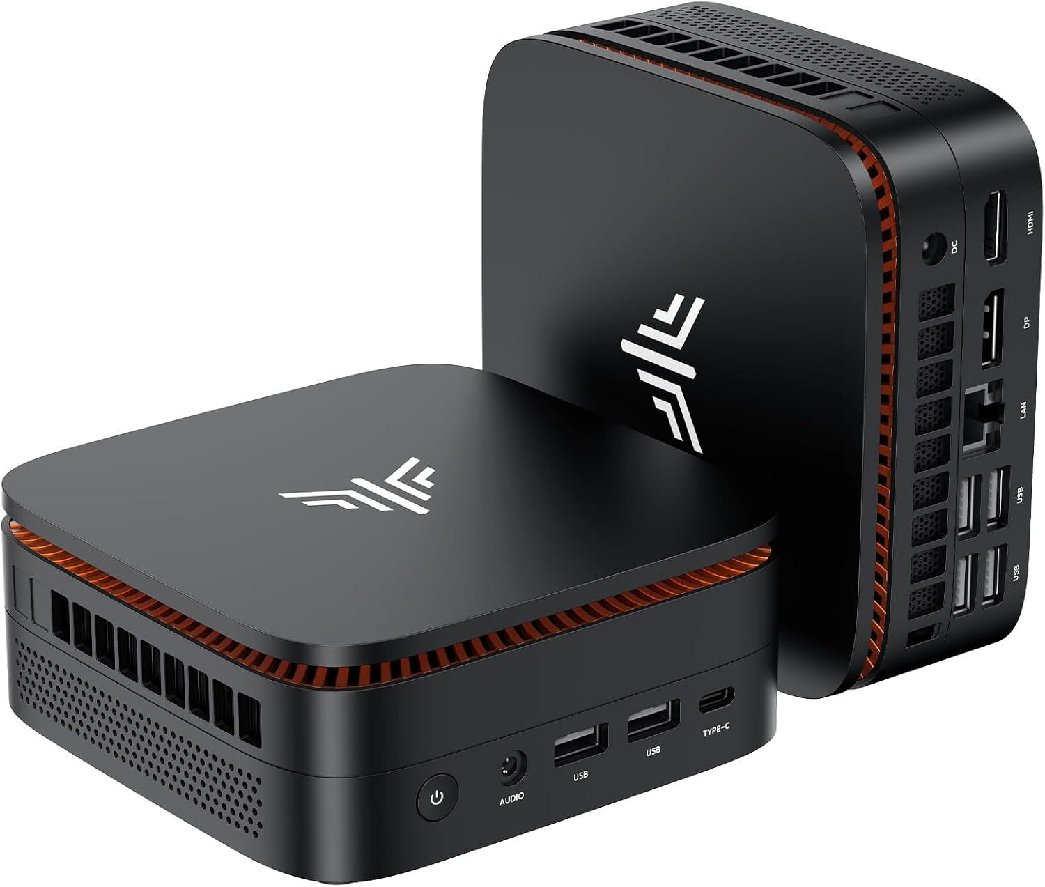 KAMRUI P1 Mini PC AMD Ryzen 3 3300U(Up to 3.5Ghz) 16GB DDR4 1TB SSD Mini PC Win11 Pro Mini Computer 4K@60Hz Triple Display HDMI+DP+USB-C Wifi BT RJ45 LAN VESA Mount Small PC for Home/Business/School image number 4
