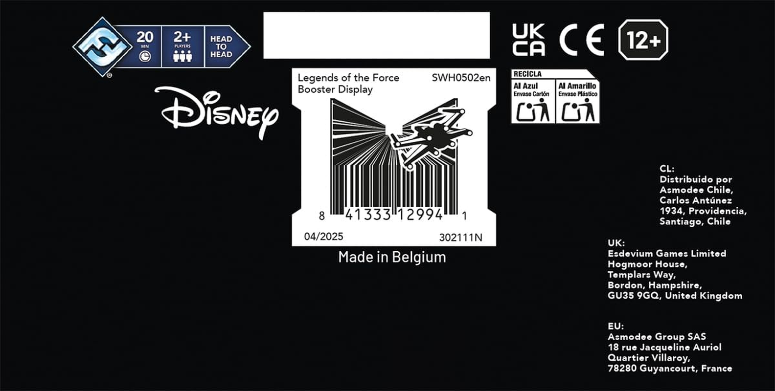 Asmodee | Fantasy Flight Games | Star Wars: Unlimited - Legends of the Force - Booster Display (24 Booster Packs) | Trading Card Game | 2+ Players, Ages 12+ image number 2