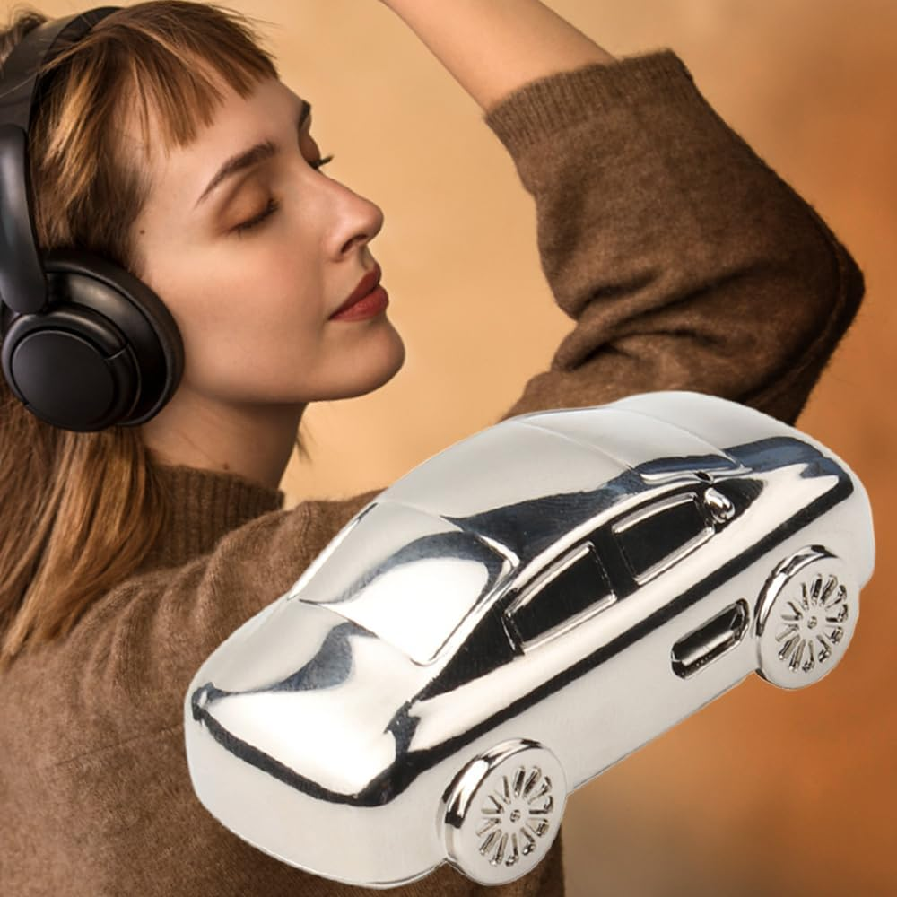 32GB Digital Voice Recorder - Voice Activated Portable Audio Recording Device for Office Use, Includes 3.5Mm Earphones for Playback, Stylish Car Model Design image number 1