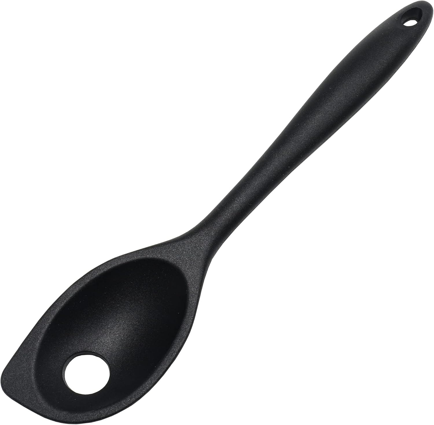 Chef Craft Premium Silicone Mixing Spoon, 11 Inch, Black