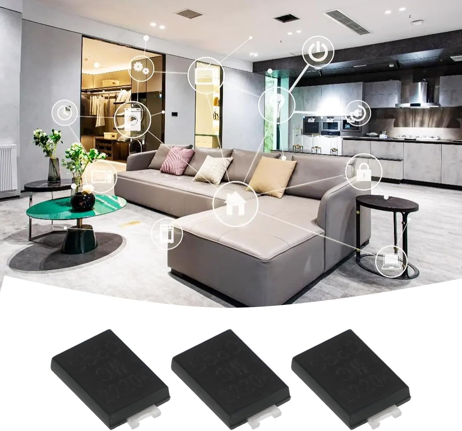 OTOTEC 5 Pcs 2 Pins Schottky Diodes Rectifiers Diode PDS560-13 Replacement Part 60 V 5Asuitable for Security Equipment, Network Communication, Powerdi 5 image number 2