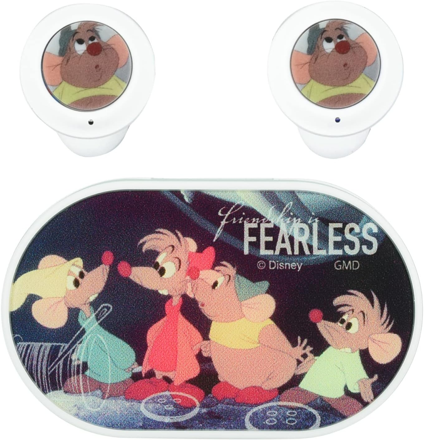Gourmandise DNG-108RP Disney Character Fully Wireless Stereo Earphones, Rapunzel