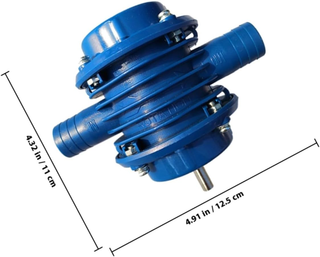 Bestonzon Micro Self-Priming Centrifugal Water Pump Engineering Plastic Compatible with Hand Drills No Leakage up for Efficient Water Transfer image number 5