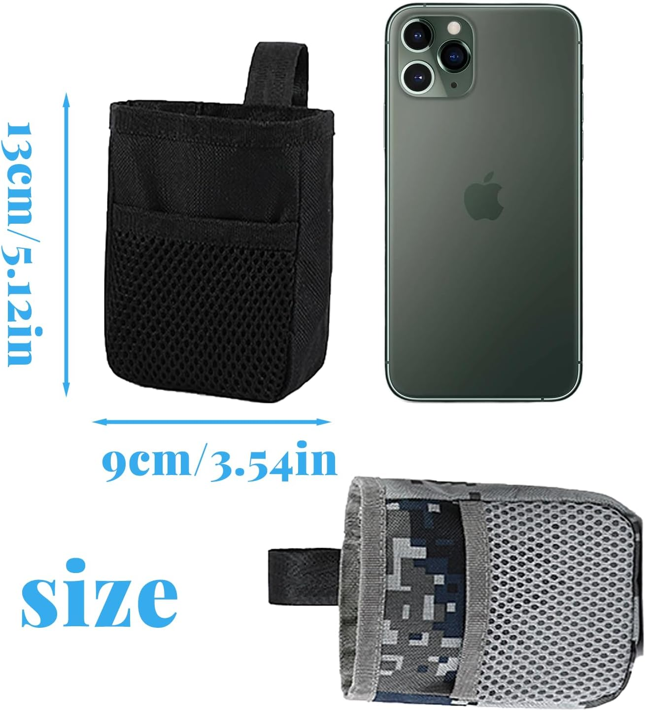 Food Bag Dog Training Treat Bag for Dogs Portable Food Bag Dog Training Versatile Hands Free Treat Bag Waterproof Treat Training Bag Pack of 2