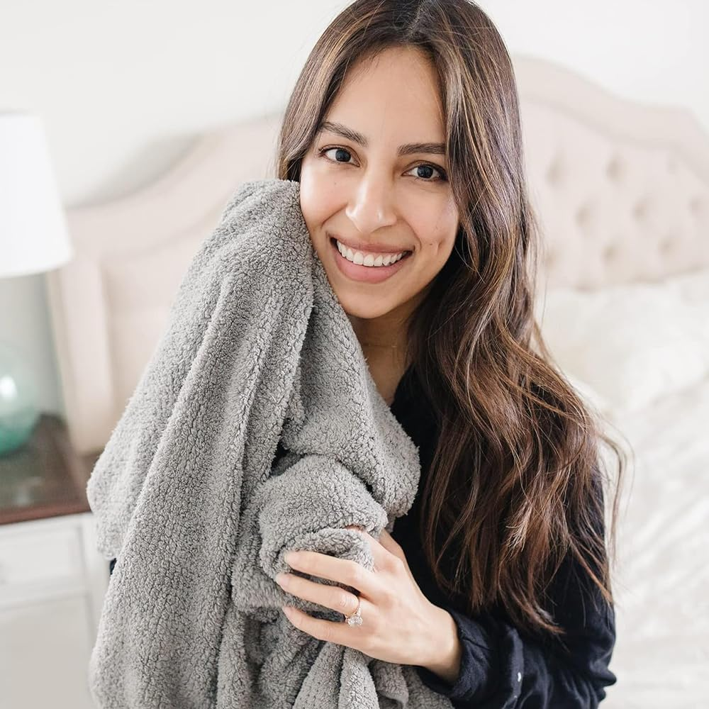 2 Pack Large Microfiber Hair Towel,Hairs Wraps for Women Wet,Fast Drying Turban,Super Absorbent Drying Towel with Elastic Strap anti Frizz Head Towels Wrap for Curly image number 6