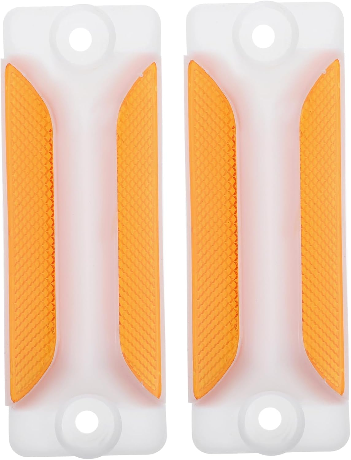 Mobestech 2Pcs Reflective Delineator Road Marker Guardrail Delineators for Road Pavement Marker for Highway and Driveway Safety image number 3