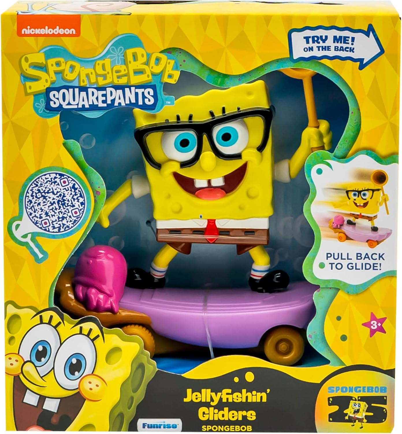 Spongebob Squarepants Jelly Fishin' Gliders Spongebob image number 1