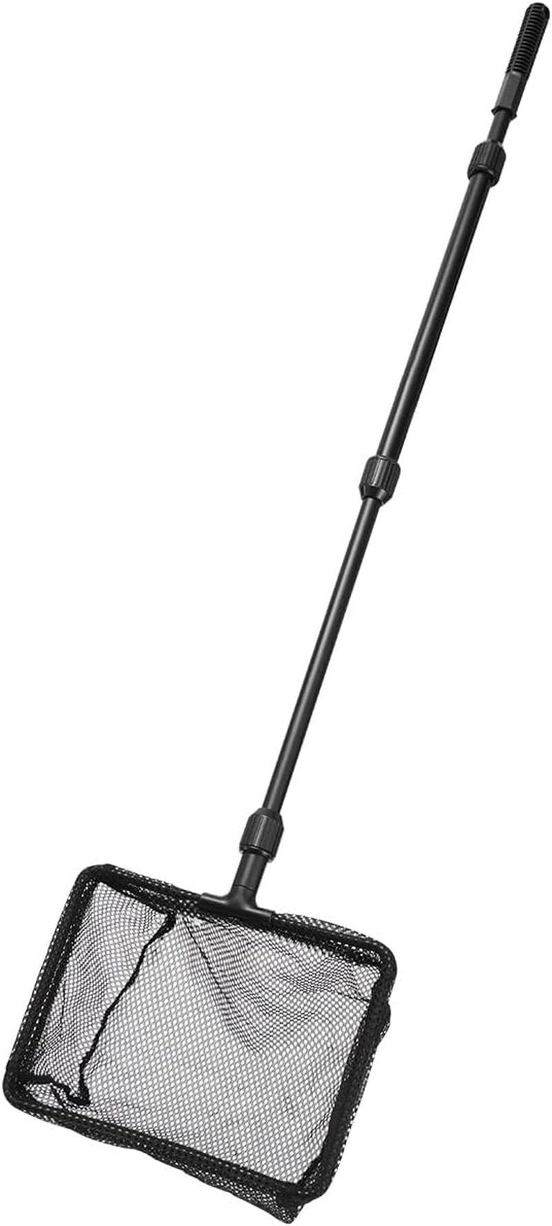 POPETPOP Fish Catching Net- Telescopic Landing Net, Fishing Net Freshwater for Fish Tank Aquarium Lakes Ponds image number 2