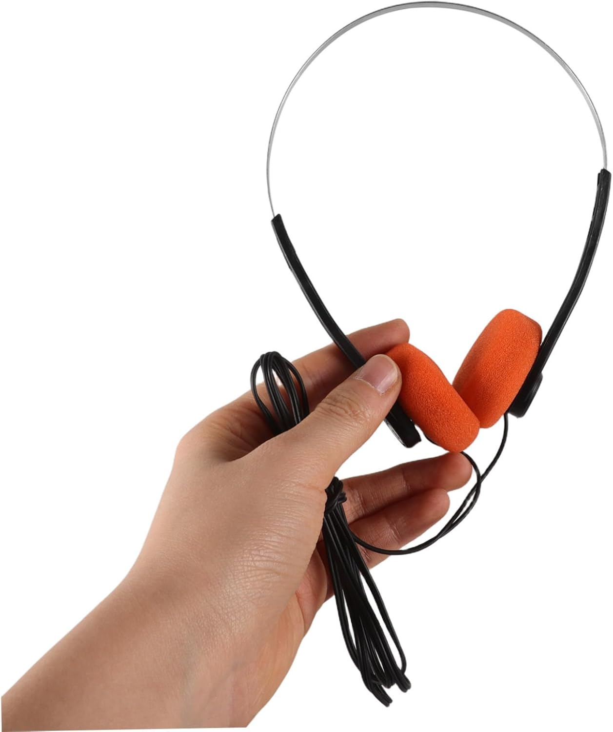 BIUDECO Lightweight Adjustable School Headphones for Safe Volume Limiting Portable over Ear Design for Classroom Library Travel and Work Clear Vocals and Immersive Audio image number 5