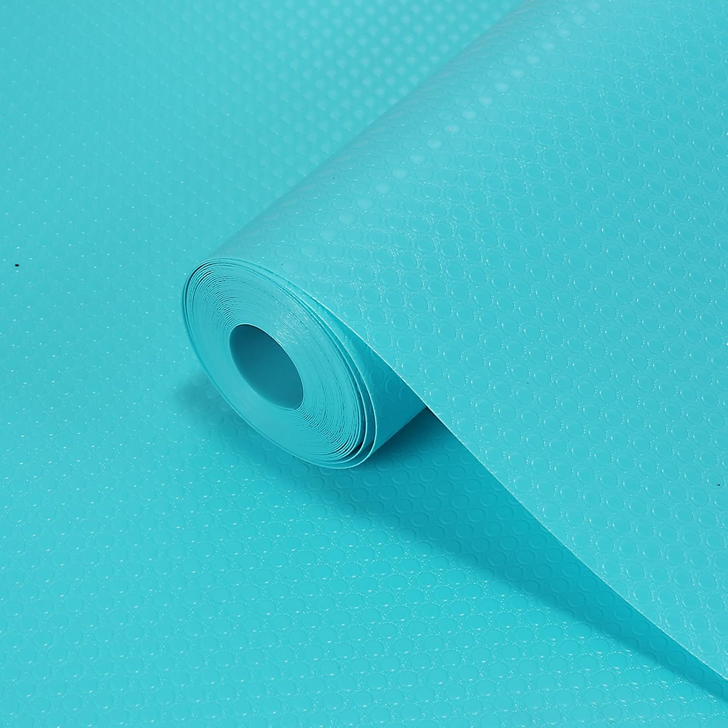 Shelf Liner 44.5Cm X 5M, Yiaxoyia Non-Slip Oil-Proof Cabinet Paper Drawer Liner for Kitchen Cabinet, Refrigerator, Shelves, Storage, Desks, Washable & Non Adhesive (Grey Dots Pattern 2 Roll) - Grey Dots 2 Roll image number 6